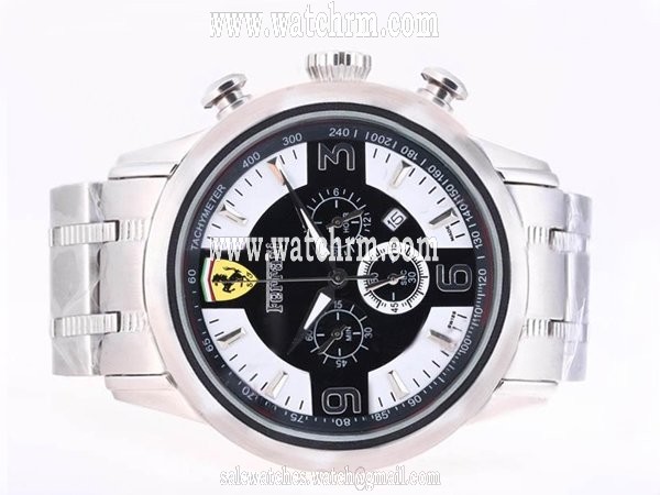 Ferrari Contemporary Luminor Chrono PAM00236 Quartz Chronograph Black Dial 42mm Watch