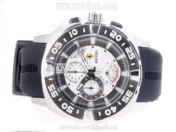 Ferrari Panerai Ferrari Special Editions FER00015 Quartz Chronograph Midsize 42mm Watch