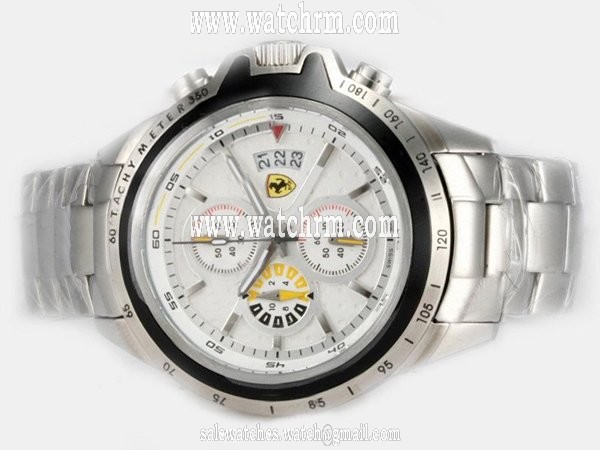 Ferrari Panerai Ferrari Special Editions PAM00060 45mm Midsize Stainless Steel Case Watch