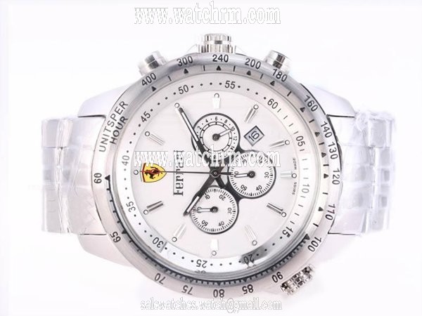 Ferrari Panerai Ferrari Special Editions PAM00060 Midsize Round Quartz Chronograph Watch