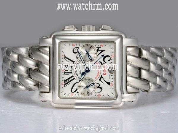 Franck Muller Cintree Curvex Chronograph 10000-CC-CH-KING Midsize 33x33mm Automatic Watch