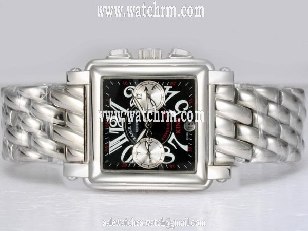 Franck Muller Cintree Curvex Chronograph 10000-CC-CH-KING Square Midsize Automatic Watch