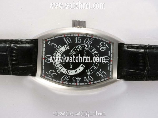 Franck Muller Cintree Curvex Jumping Hours 9880HS DT L Automatic Midsize 32x46mm Watch