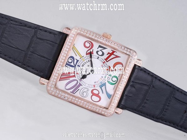 Franck Muller Conquistador Line 10000-CC-SC-D-kiNg 42x42mm Quartz Womens Watch