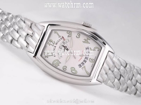 Franck Muller Curvex 7501 QZ Stainless Steel Bezel Automatic Watch