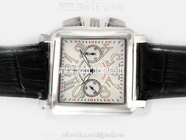 Franck Muller King Conquistador 10000-CC 41x41mm Manual Winding Midsize Watch