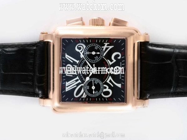 Franck Muller King Conquistador 10000-CC Square Manual Winding Midsize Watch