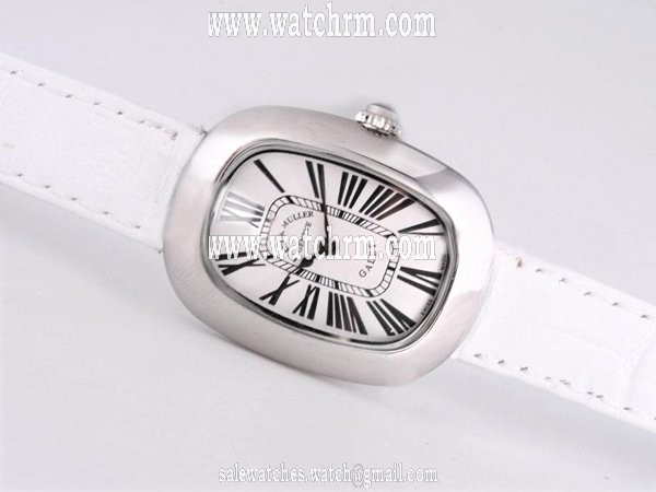 Franck Muller Long Island 1000-SC Stainless Steel Bezel Womens Quartz Watch