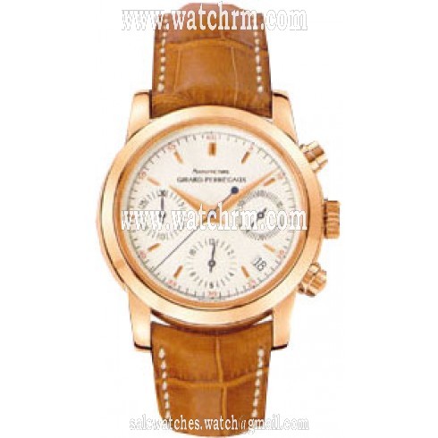 Girard Perragaux Sport Classique 18kt Rose Gold Brown Leather Men's Watch 80210.0.52.8118