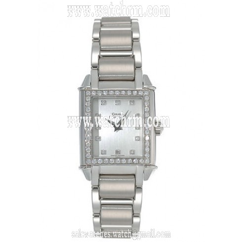 Girard Perregaux Vintage 1945 Diamond Stainless Steel Ladies Watch 25890-D11-A1A-11A