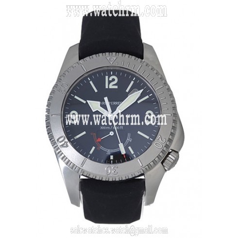 Girard Perregaux Seahawk II Stainless Steel Black Rubber Men's Watch 49900-S0-11-6146