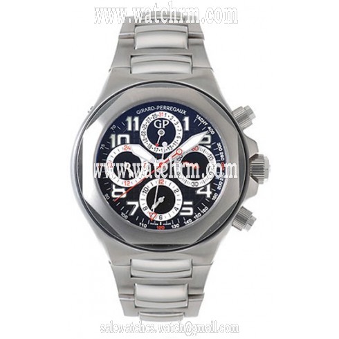 Girard Perregaux Laureato EVO3 Stainless Steel Men's Watch 80180-1-11-6516