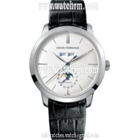 Girard Perregaux Classique Automatic Silver Dial Men's Watch 49535-79-152-BK6A