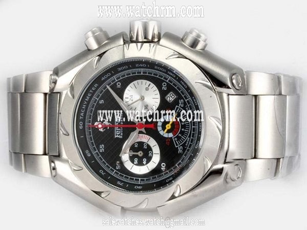 Girard Perregaux Classique Elegance 24990 44mm Midsize Silver Stainless Steel Strap Watch