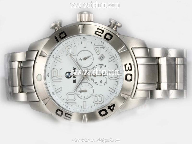Girard Perregaux Classique Elegance 24990 Midsize 47mm Quartz Chronograph Watch