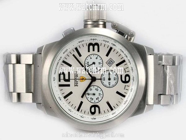 Girard Perregaux Classique Elegance 24990 Stainless Steel Case White Dial Watch