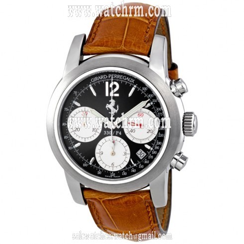 Girard Perregaux Ferrari Chronograph Black Dial Automatic Men's Watch 802800116041