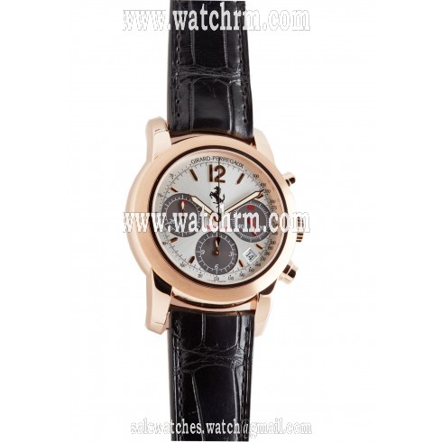 Girard Perregaux Ferrari Chronograph Dial 18K Rose Gold Automatic Men's Watch 80280.0.52.1142