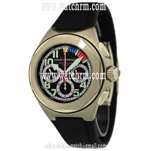 Girard Perregaux Laureato XXL Black Dial Automatic Men's Watch 80175-25-652-FK6A