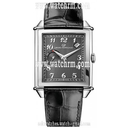 Girard Perregaux Vintage 1945 Grey Dial Automatic Men's Watch 25835-11-221-BA6A