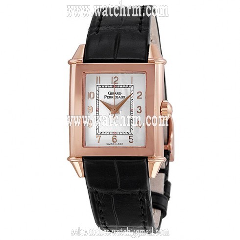 Girard Perregaux Vintage 1945 Manual Wind Rose Gold Ladies Watch 25900-52-111-BA6A