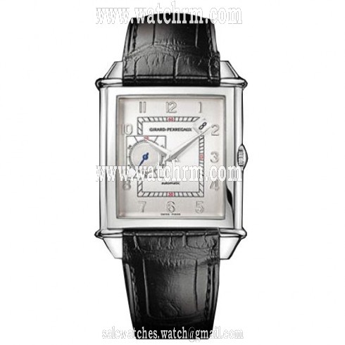 Girard Perregaux Vintage 1945 Silver Dial Automatic Men's Watch 25835-11-111-BA6A