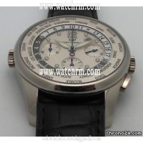 Girard Perregaux WW.TC Chronograph 18kt White Gold Men's Watch 49815-53-152-BA6A