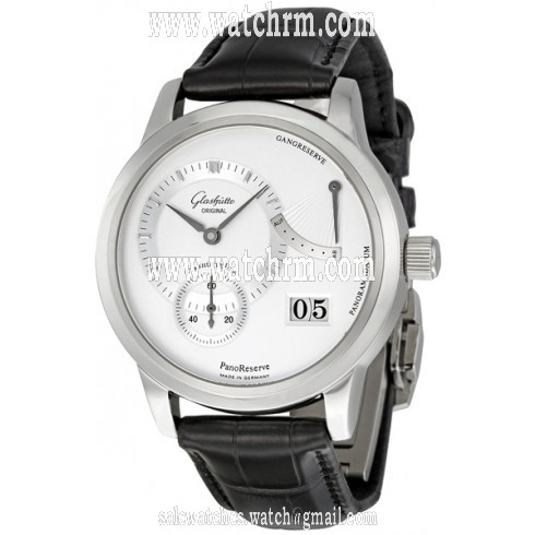 Glashutte PanoReserve Manual Winding Men's Watch H6501020204
