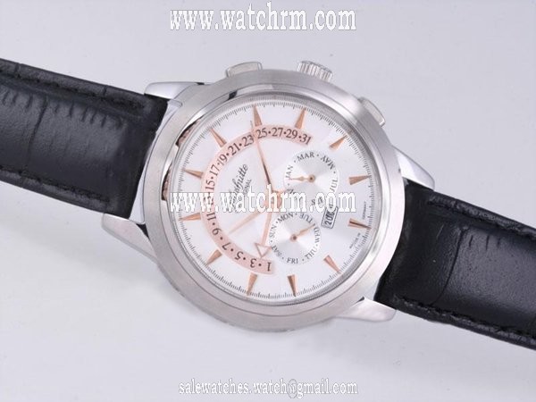 Glashutte Senator Chronograph 39-34-20-42-04 Automatic 41mm Midsize Watch