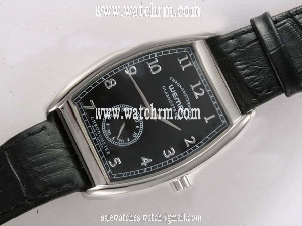 Glashutte Senator Karree Panorama Date 39-47-51-51-05 45x32mm Manual Winding Watch