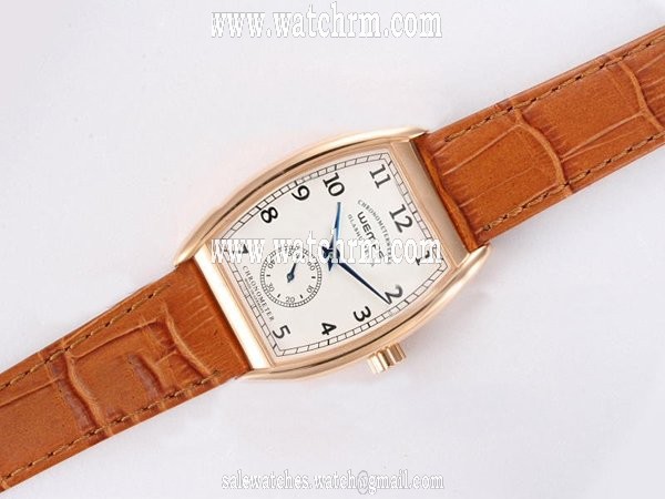 Glashutte Senator Karree Panorama Date 39-47-51-51-05 White Dial Rose Gold Case 45x32mm Watch