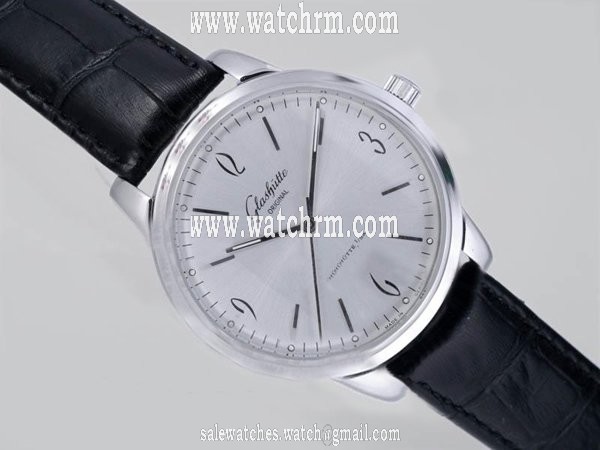 Glashutte Senator Sixties 39-52-01-02-04 White Dial 46mm Stainless Steel Case Watch