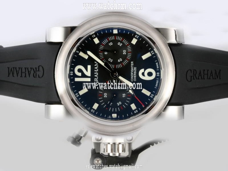 Graham Chronofighter R.A.C Chronograph 2CFCS.B18A.K25B Midsize Automatic 46mm Watch