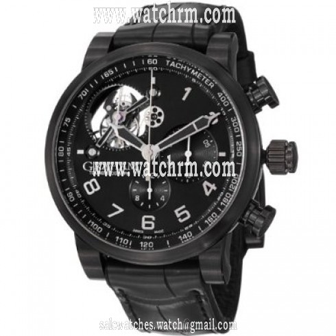 Graham Silverstone Tourbillograph Black Automatic Men's Watch 2TSAB.B02A.C114H