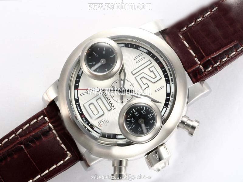 Graham Swordfish 2SWAR.S04A.C55B 46mm Stainless Steel Case Midsize Watch