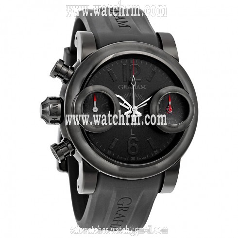Graham Swordfish Black Dial Chronograph Automatic Men's Watch 2SWABB35LK06