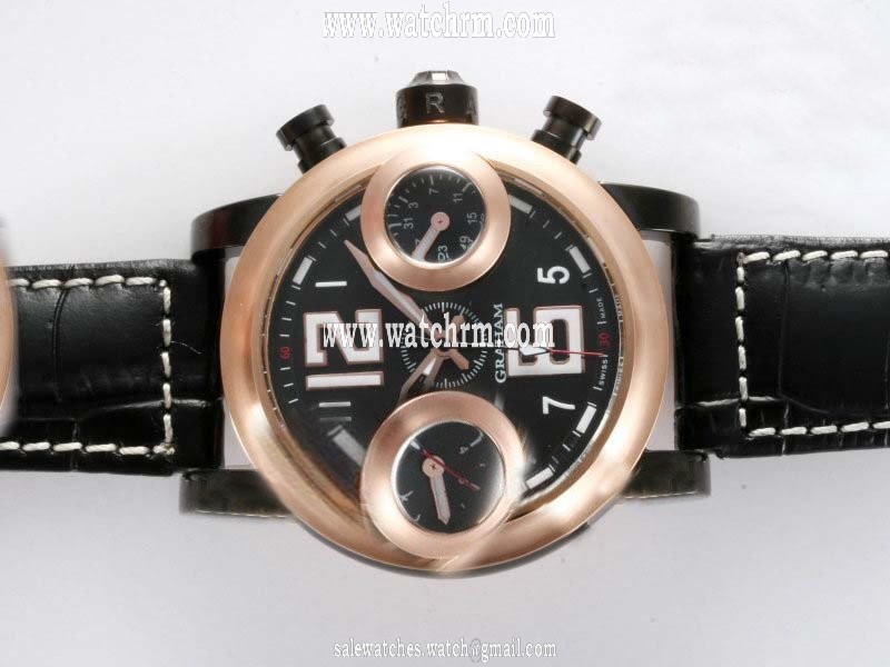 Graham Swordfish Swordfish Big 12-6 2SWASBR.B22A.K06B Automatic 46mm Black Dial Watch