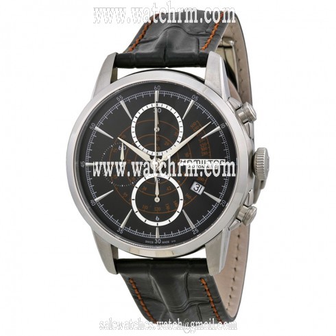 Hamilton American Classic Black Dial Chronograph Men's Watch H40656731