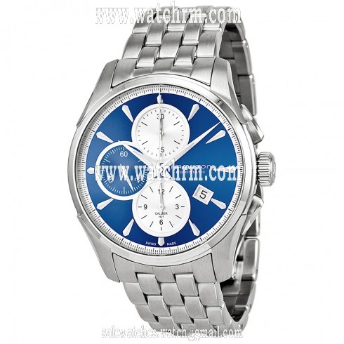 Hamilton American Classic Jazzmaster Blue Dial Stainless Steel Men's Watch H32596141