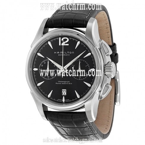 Hamilton American Classic Jazzmaster Chronograph Automatic Black Dial Men's Watch H32606735