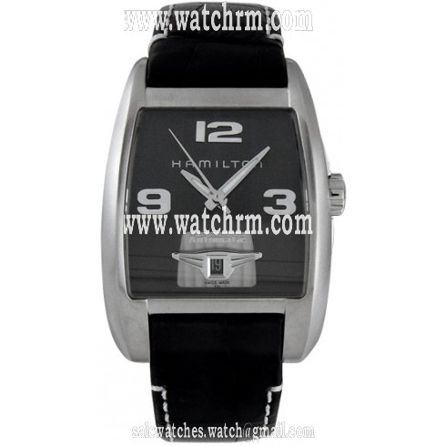 Hamilton Brooke XL Steel Black Men's Watch H33515733