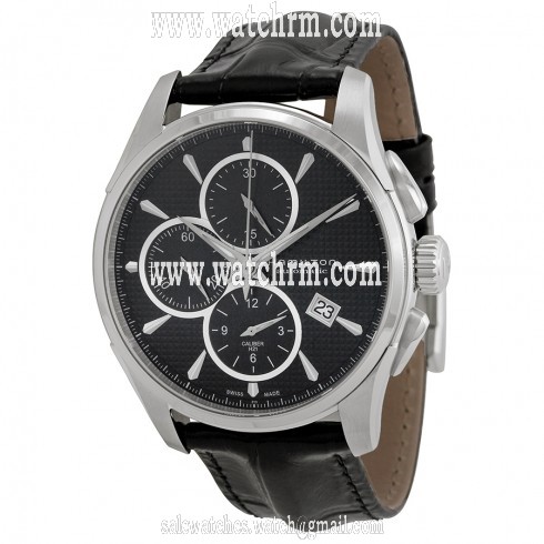 Hamilton Jazzmaster Automatic Chronograph Black Dial Men's Watch H32596731