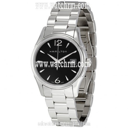 Hamilton Jazzmaster Black Dial Stainless Steel Ladies Watch H32351135