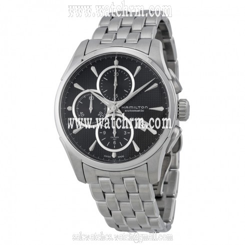 Hamilton Jazzmaster Chronograph Automatic Black Dial Men's Watch H32596131