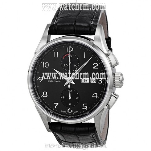 Hamilton Jazzmaster Conservation Automatic Chronograph Black Dial Men's Watch H32576735