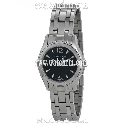 Hamilton Jazzmaster Diamond Black Dial Ladies Watch H32261137
