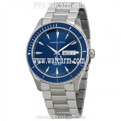 Hamilton Jazzmaster Seaview Blue Dial Stainless Steel Men's Watch H37551141