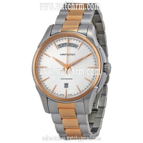 Hamilton Jazzmaster Silver Dial Two-tone Men's Watch H32595151