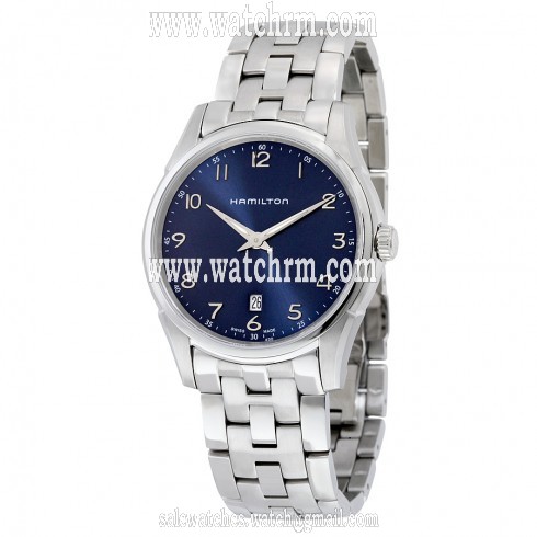 Hamilton Jazzmaster Thinline Blue Dial Stainless Steel Men's Watch H38511143
