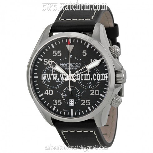 Hamilton Khaki Aviation Pilot Auto Chrono Watch H64666735